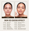 Alexandra wears Skin So Good in Gobi as base, Palomino as contour, Oat as highlight