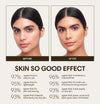 Gabriela wears Skin So Good in Palomino as base, Fawn as contour, Saddle as highlight