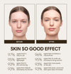 Sherri wears Skin So Good in Porcelain as base and Gobi as contour