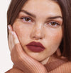 Brie wears Fluffmatte in Mood
