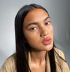 Amanda wears Fluffmatte in Milkshake