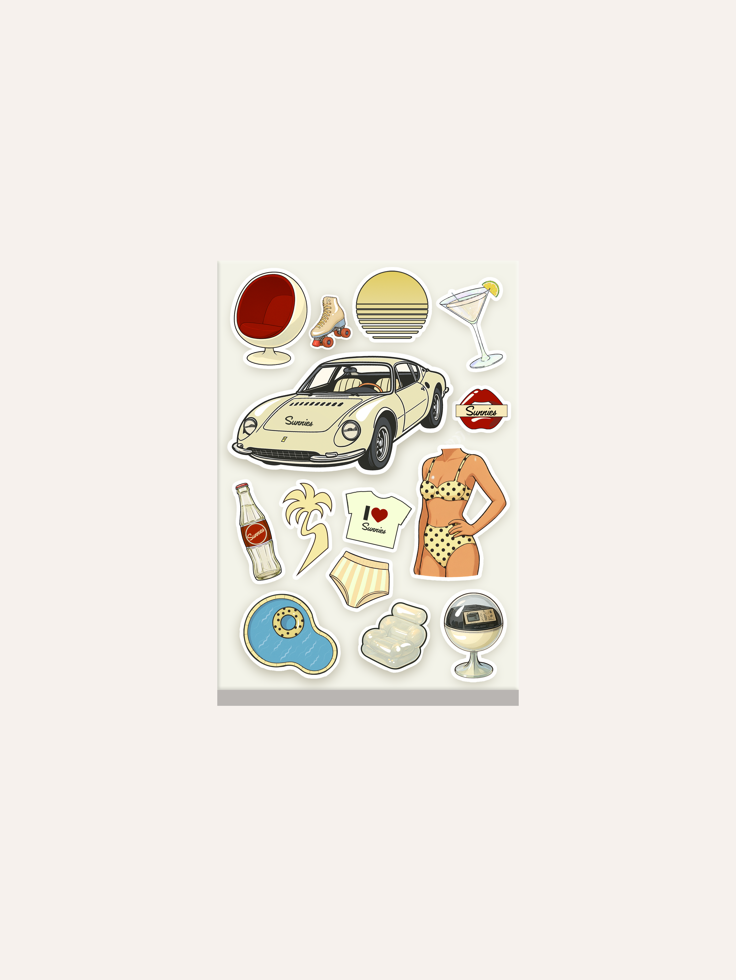 [Free Gift] Sunsafe Sticker Pack