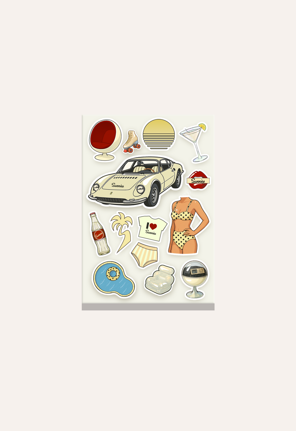 [Free Gift] Sunsafe Sticker Pack
