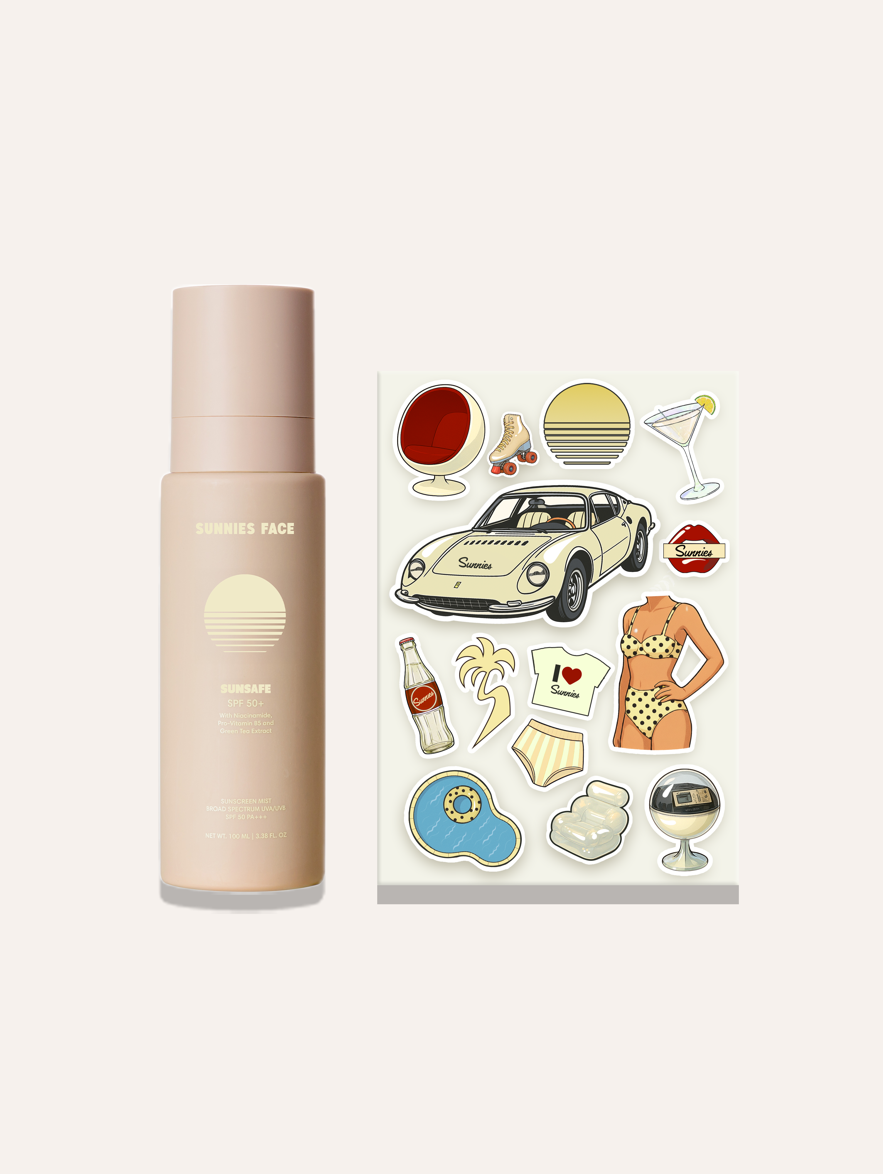 Sunsafe Sunscreen Mist