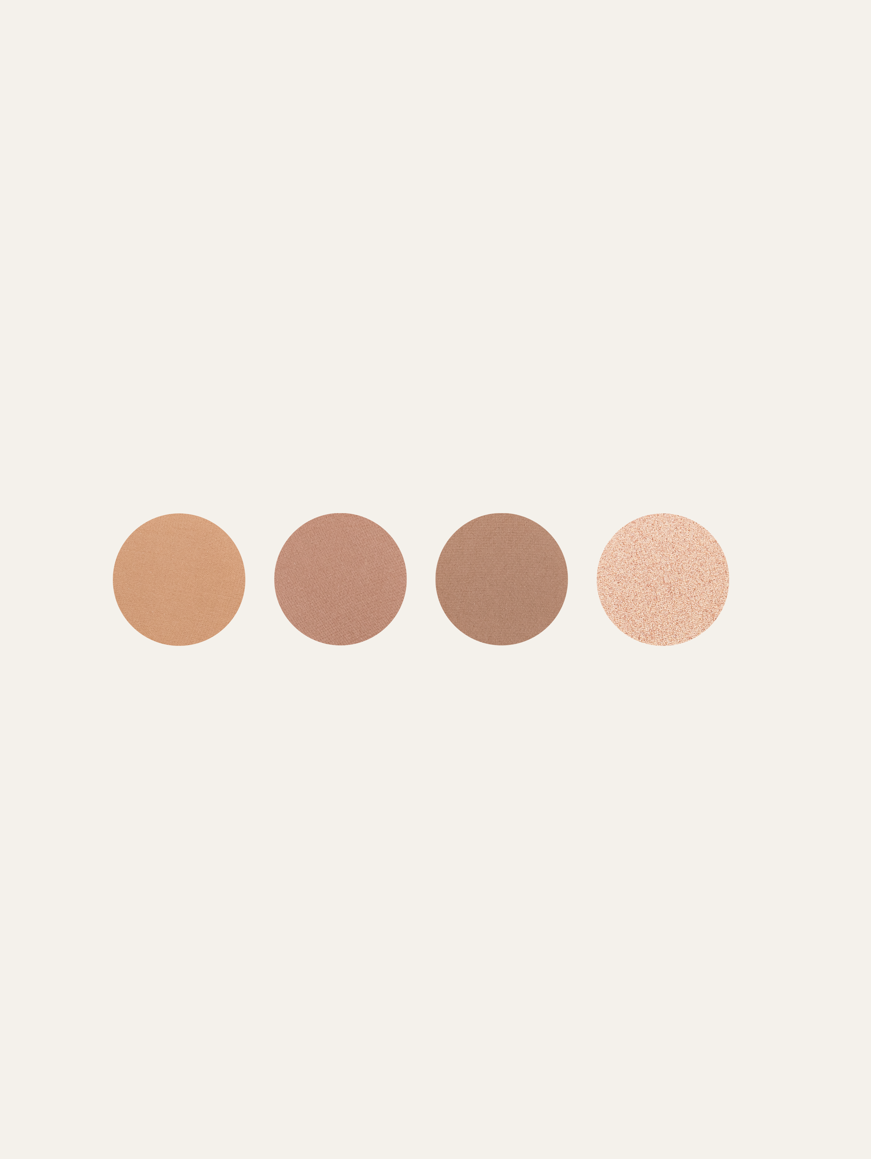 Healthy Touch Eyeshadow Palette in Everyday Browns