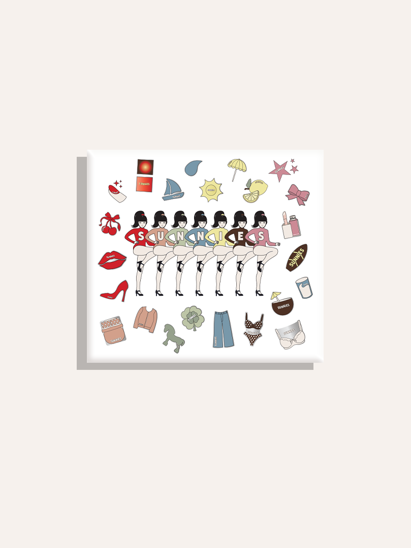 [Free Gift] Sunnies Sticker Pack