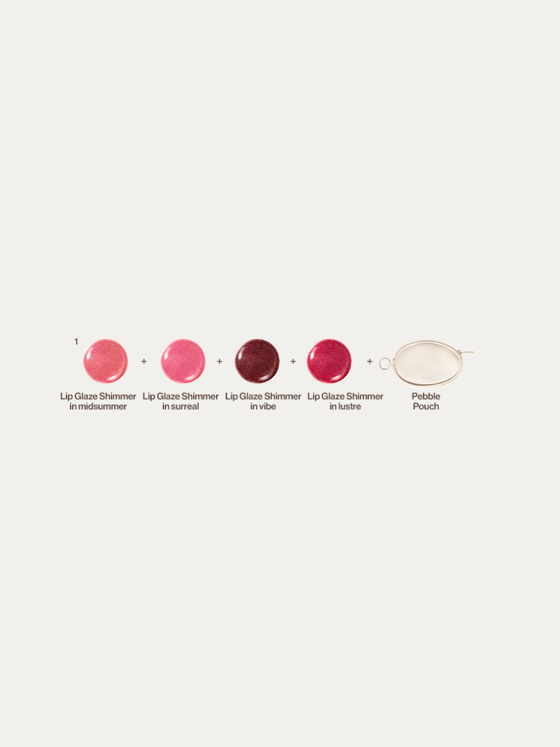 The Lip Glaze Shimmer Set