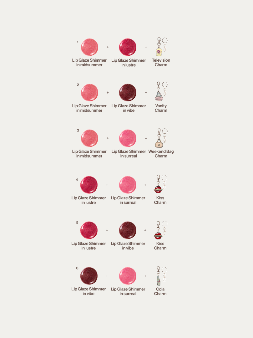 The Lip Glaze Shimmer Duo