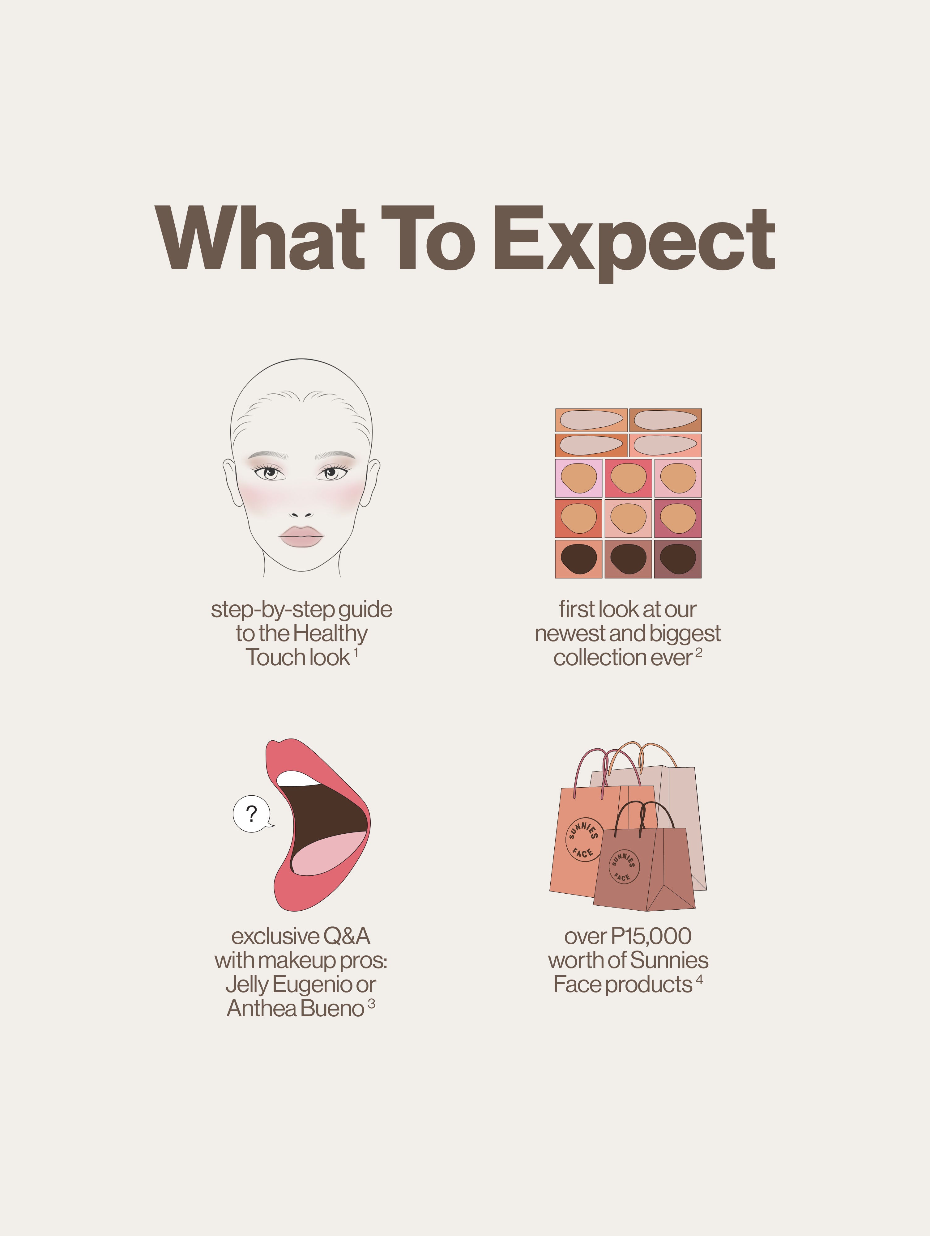 Sunnies Face Masterclass Ticket