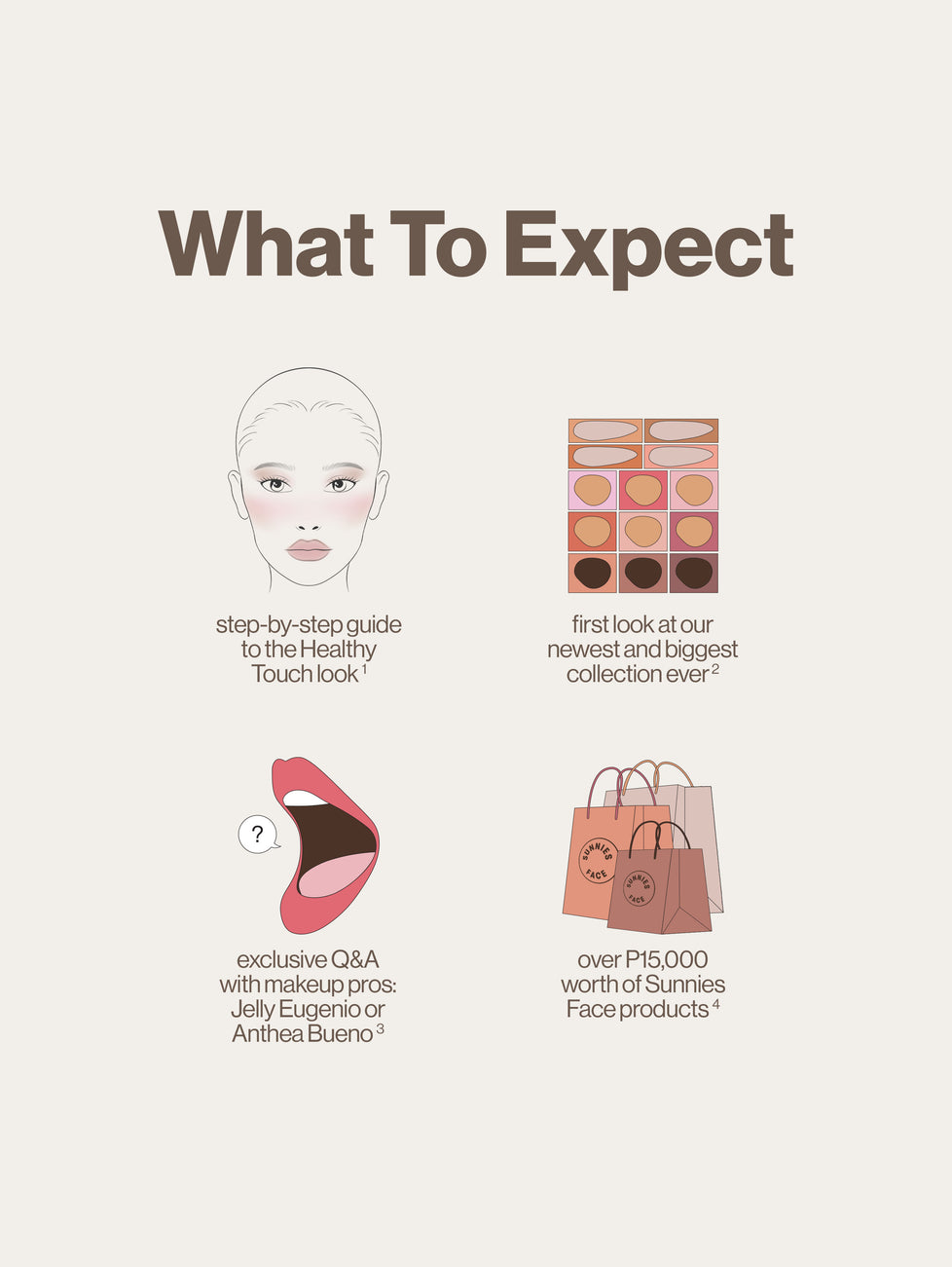 Sunnies Face Masterclass Ticket