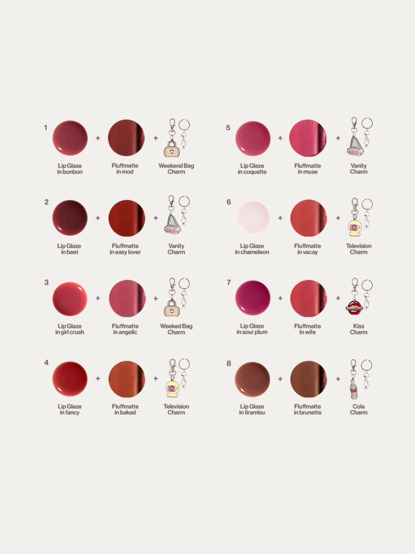 The Lip Glaze and Fluffmatte Duo