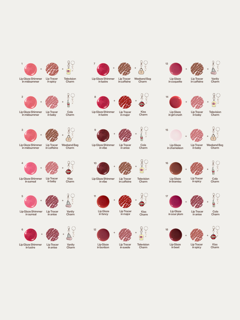 The Lip Tracer and Lip Glaze Shimmer Duo