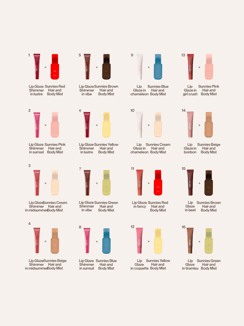 Lip Glaze and Hair & Body Mist Duo