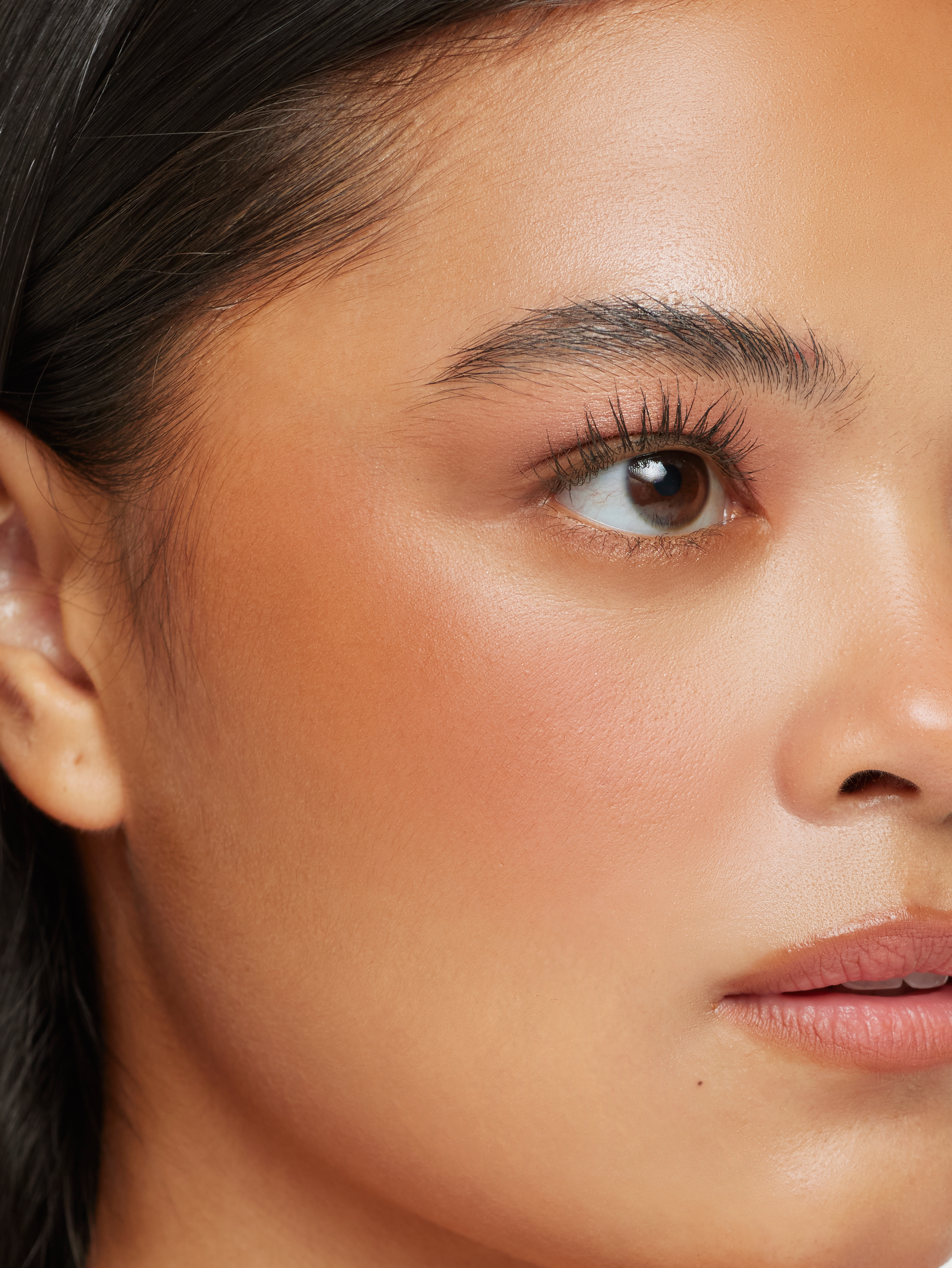 Healthy Touch Blush + Cream Blending Brush Set in Mademoiselle + Cream Blending Brush