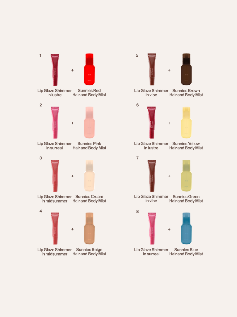 Lip Glaze and Hair & Body Mist Duo