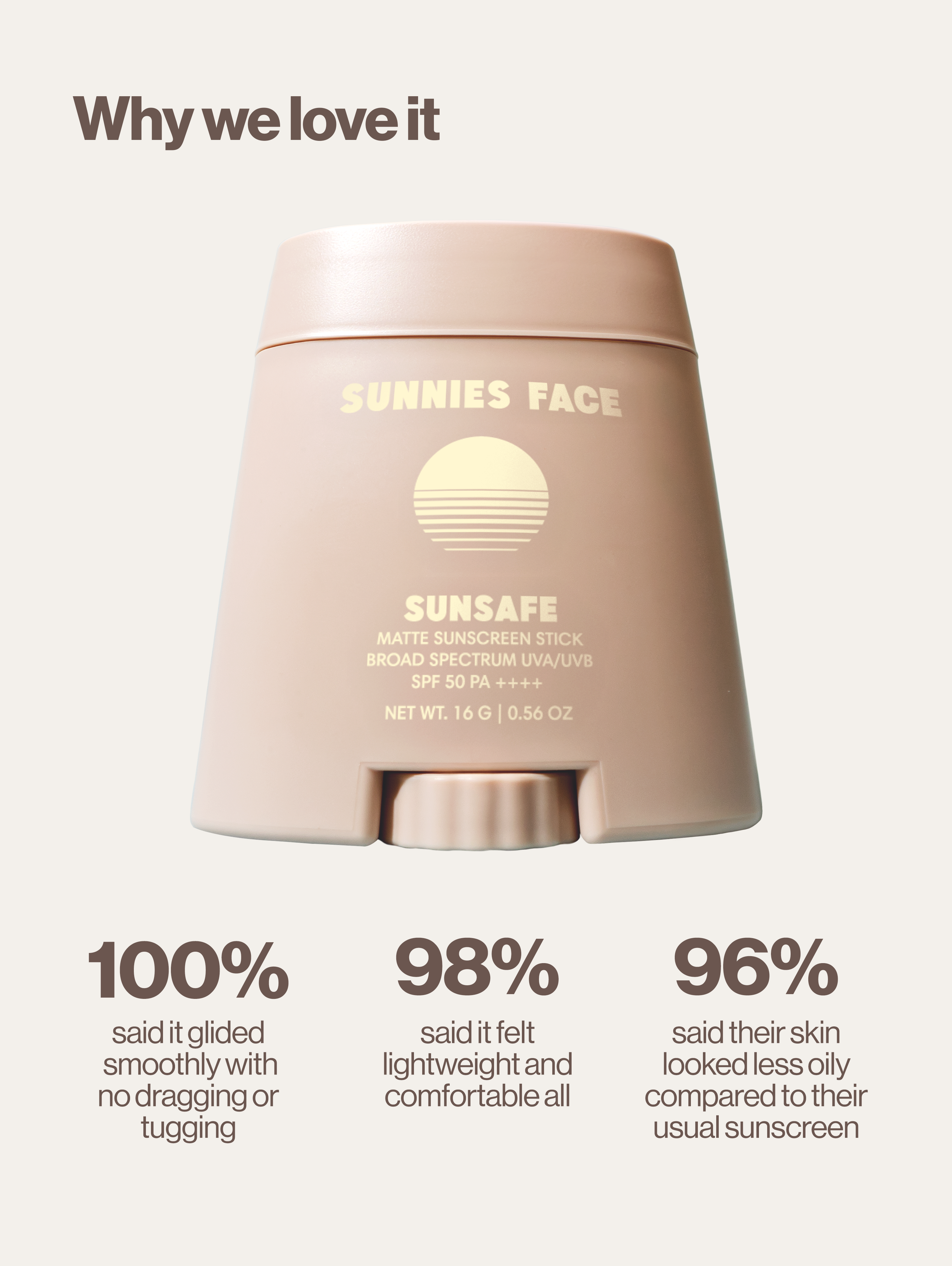 Sunsafe Matte Sunscreen Stick
