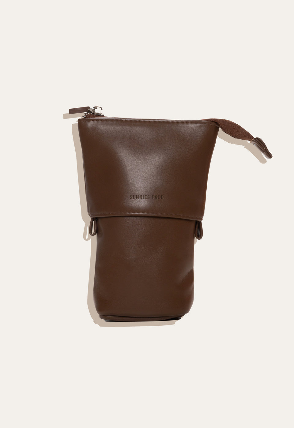 Extendable Brush Bag in Milk Chocolate