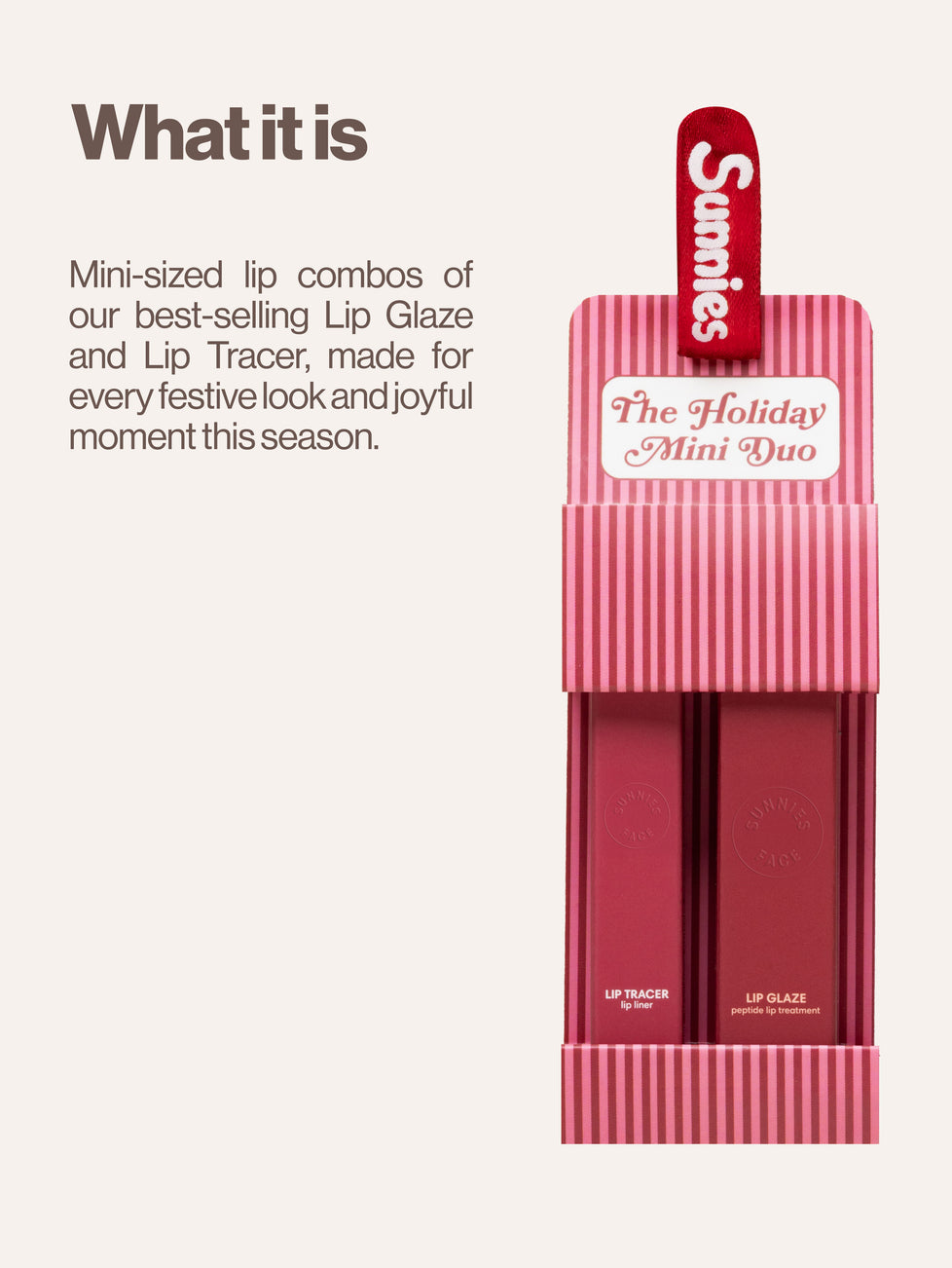 The Holiday Mini Duo in Holly & Jolly