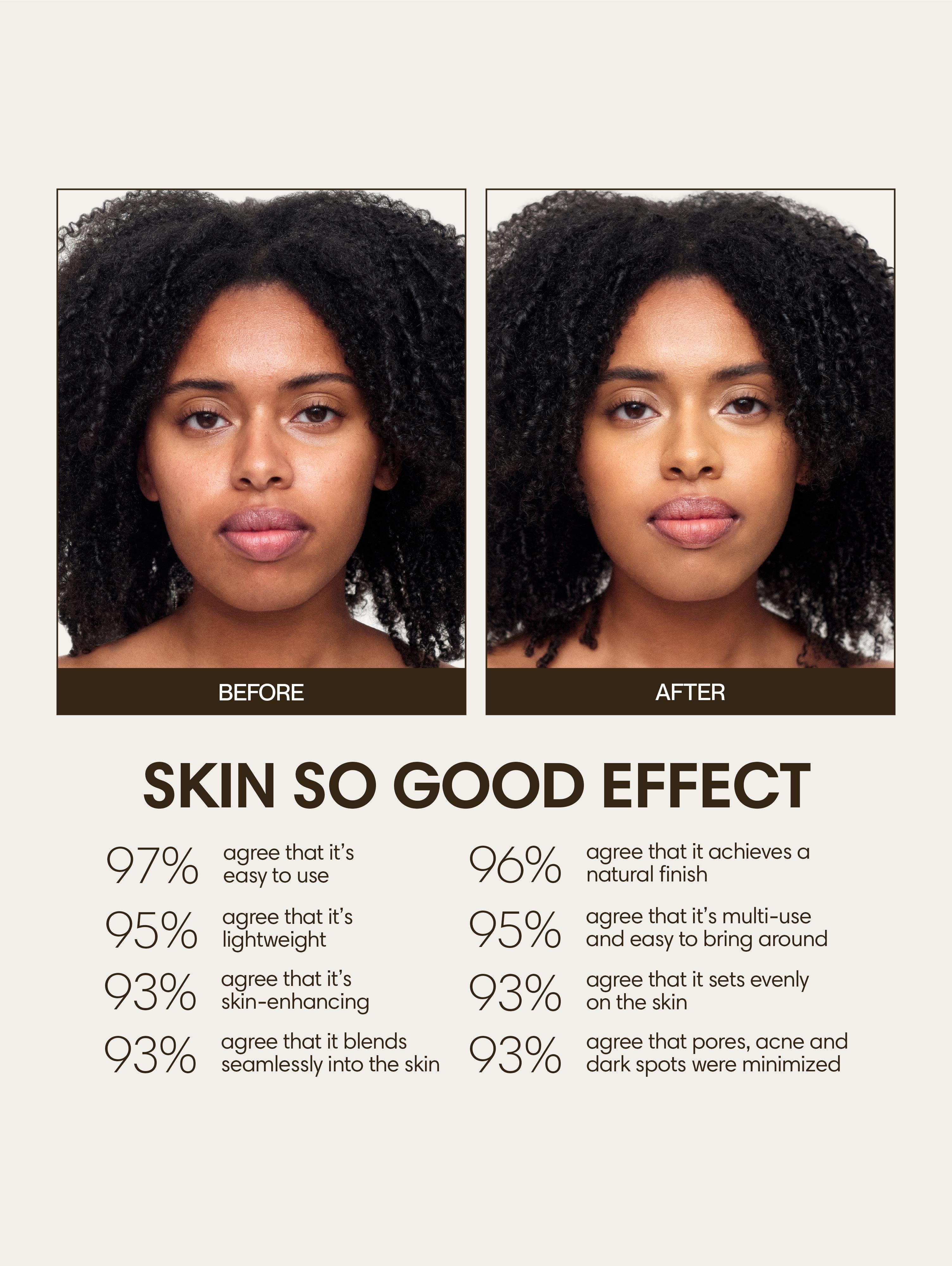 Naomi wears Skin So Good in Fawn